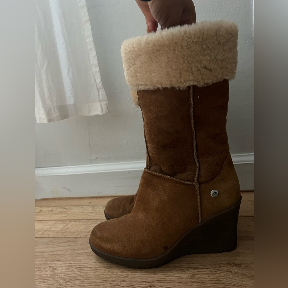 UGG WEDGE BOOTS